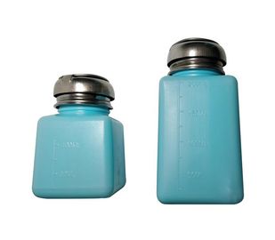De witte Blauwe Roze ESD Automaathdpe Oplosbare Fles van de Automaatpers
