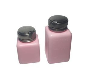 De witte Blauwe Roze ESD Automaathdpe Oplosbare Fles van de Automaatpers