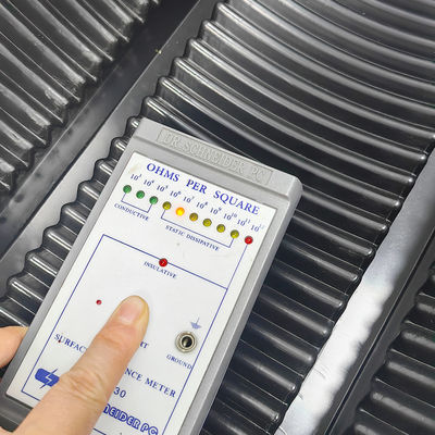 Anti-statische geleidende ESD elektrische PCB-circulatieopslagbak ESD-plastiekbakken