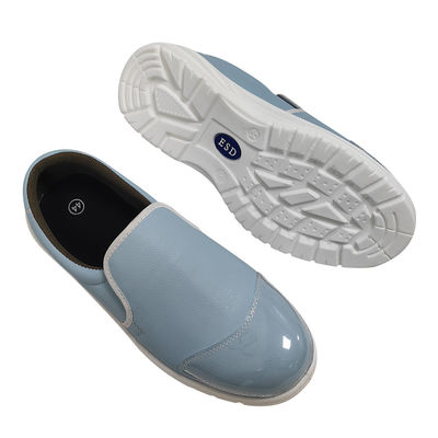 Cleanroom ESD Antistatische veiligheidsschoen Blauwe stalen teen ademende antistatische schoenen