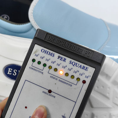 Cleanroom ESD Antistatische veiligheidsschoen Blauwe stalen teen ademende antistatische schoenen