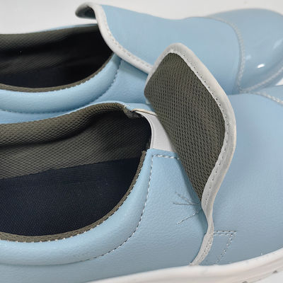 Cleanroom ESD Antistatische veiligheidsschoen Blauwe stalen teen ademende antistatische schoenen
