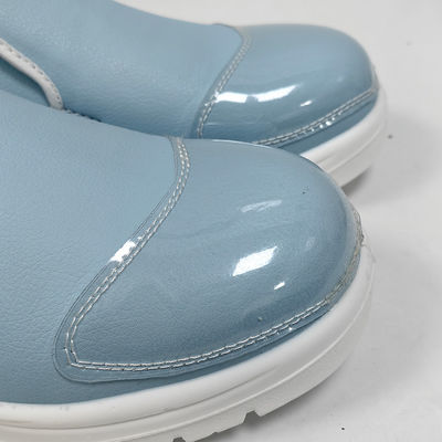 Cleanroom ESD Antistatische veiligheidsschoen Blauwe stalen teen ademende antistatische schoenen