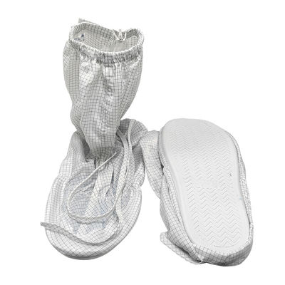 ESD schoenen Anti-statisch Wit 5mm Gordel Stof ESD Veiligheidslaarzen Schoenen Schoonkamer Stofdichte laarzen