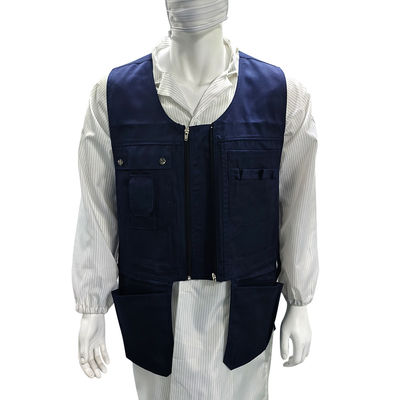 Navy Blue Denim Stoffen Werktuig vest Anti-static Tool Kit Werk vest voor elektricien