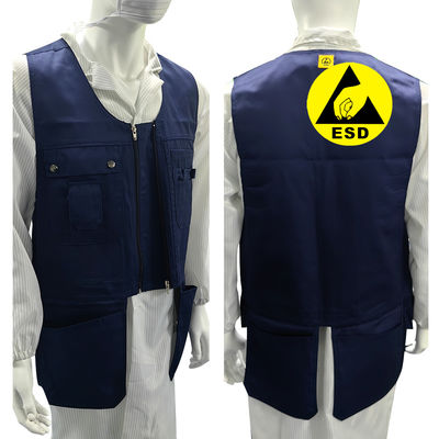 Navy Blue Denim Stoffen Werktuig vest Anti-static Tool Kit Werk vest voor elektricien