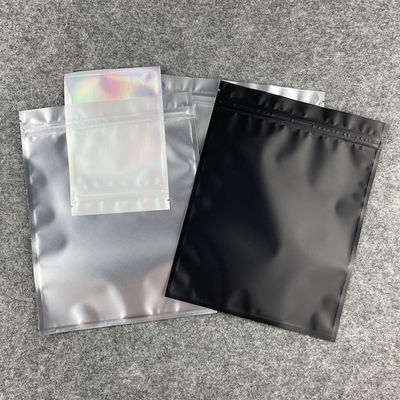 Matte zelfverzegelende zak Vaste kleur Dubbelzijdige ondoorzichtige verzegelde zak Aluminiumfolie beklede verpakkingszak