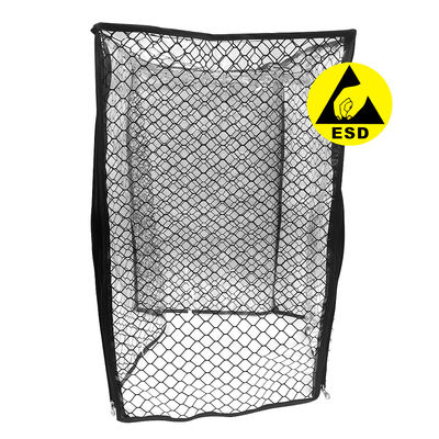 Hoogwaardige antistatische PVC-grid cover ESD SMT PCB Magazine Racks Cover Geschikt voor 355x320x563mm