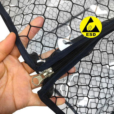 Hoogwaardige antistatische PVC-grid cover ESD SMT PCB Magazine Racks Cover Geschikt voor 355x320x563mm