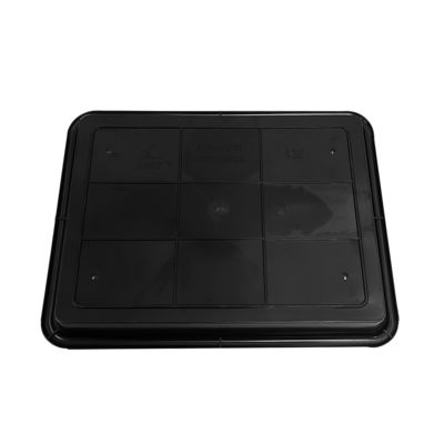 338x255x30mm Antistatische vierkant bak Zwart Plastic rechthoekig ondiep bak ESD Elektronische cirkel draaitafel
