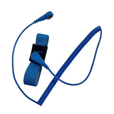 ESD Antistatisch PVC Double Headed Buckle Wrist Strap 1.8M Lengte