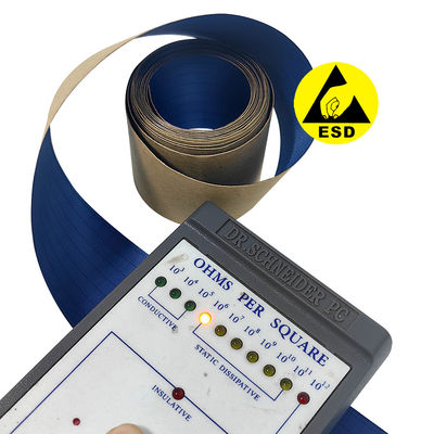 ESD Anti-statische zelfklevende polyester rasterstofrolband