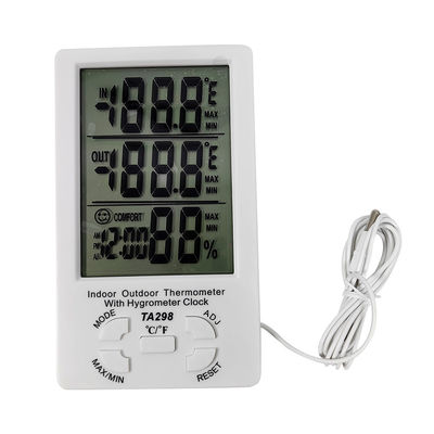 Digitaal scherm met groot scherm, dubbele temperatuur, thermometer voor laboratorium