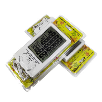 Digitaal scherm met groot scherm, dubbele temperatuur, thermometer voor laboratorium