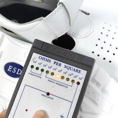 Antistatische zachte PU zool lichtgewicht Esd veiligheidsschoenen ademend stofdicht stalen teen
