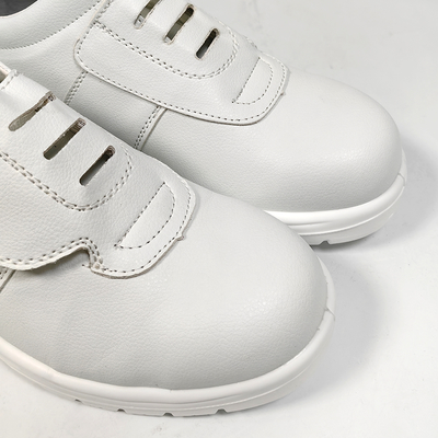 Geen strikken Velcro Design Esd veiligheidsschoenen Stofdicht staal Toe Werk