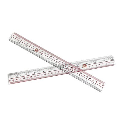 30cm Plastic Transparante ESD Liniaal Antistatische Rechte Liniaal
