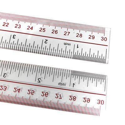 30cm Plastic Transparante ESD Liniaal Antistatische Rechte Liniaal