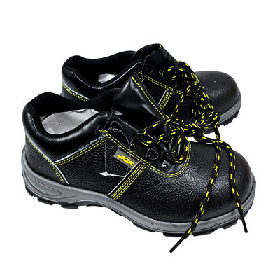 Zwarte Anti-Slaan Anti-Prikken Stalen Neus Veiligheidsschoenen