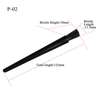 ESD anti-statische borstel Kleine koolstofvezel industriële reiniging anti-statische borstel
