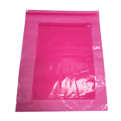 250X350MM PE Roze Anti-statische Zelfdichtende Afschermingszak