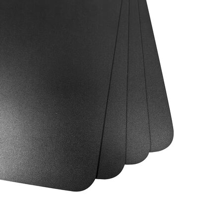 Anti Static Flame-Retardant Frosted Black PP Plastic Sheet