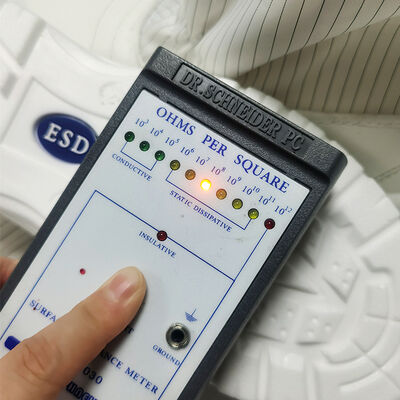 Witte stalen neus ESD antistatische veiligheidslaarzen voor industriële werkkleding