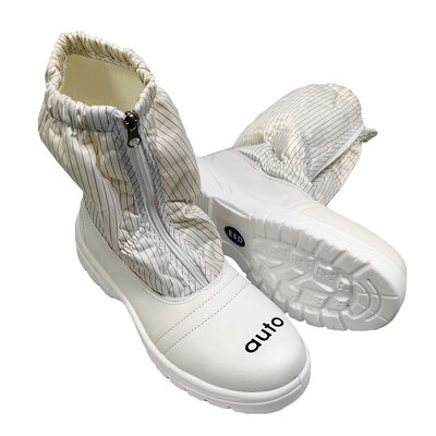 Witte ESD antistatische spons composiet buis korte laarzen