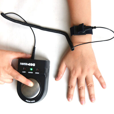 498 Anti-statische polsbandtester High-precision handheld polsbandtester
