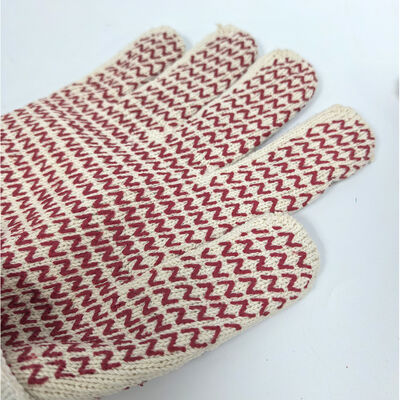 Met nitril gecoate handschoenen die bestand zijn tegen hoge temperaturen