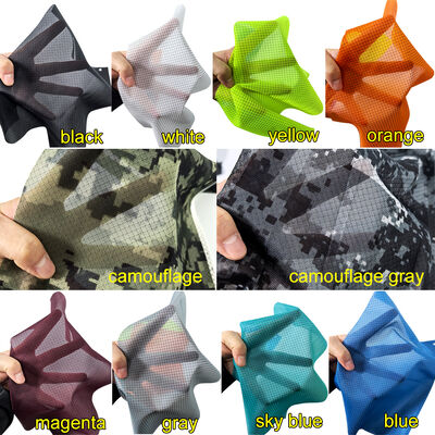 Camouflage Print High-Performance ESD Diamant Raster Gebreide Stoffen   87% Polyester + 13% koolstofvezel