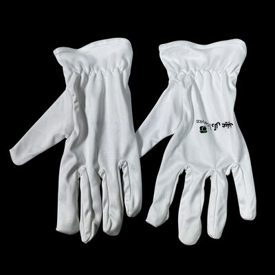 100% stofvrije microfiberhandschoenen. Juwelen en horloges Etiquette Arbeidsbescherming Werkhandschoenen
