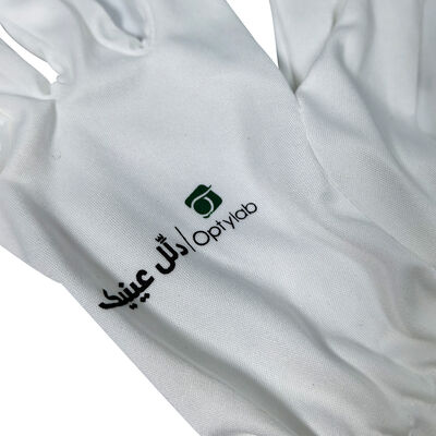 Witte S, M, L 100% Microfiber Zweet Absorptie Handschoen