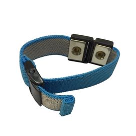 Veilige Dubbele Esd van de Draad Regelbare Geweven Antistatische Riem Producten met 4 MM. Gesp