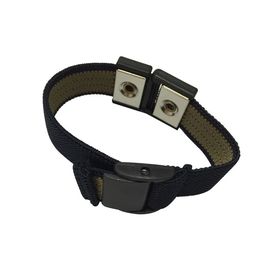 Veilige Dubbele Esd van de Draad Regelbare Geweven Antistatische Riem Producten met 4 MM. Gesp