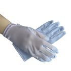 Cleanroom de Handschoenen Lichtgewicht Stofvrije Grootte van het Inspectie Nylon Tricot M/L