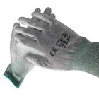 Stofvrije Pu Met een laag bedekte ESD Palm Geschikte Antistatische Handschoenen