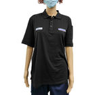 Unisex- van de Katoenen de Reversesd Koolstofvezel Antistatische T-shirt