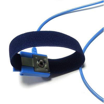 Getelegrafeerde Antistatische de Polsriem van pvc ESD voor Elektronische Industrie