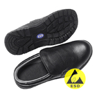 Industriële cleanroom zwarte ESD-veiligheidsschoenen Antislip Comfortabel
