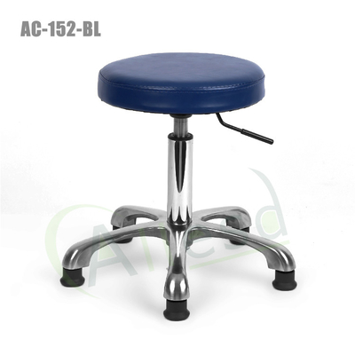 Stofvrije ESD PU antistatische stoelen blauw in hoogte verstelbaar
