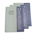 Spiraalvormige Type Aangepaste Cleanroom Notitieboekjes voor Industrieel