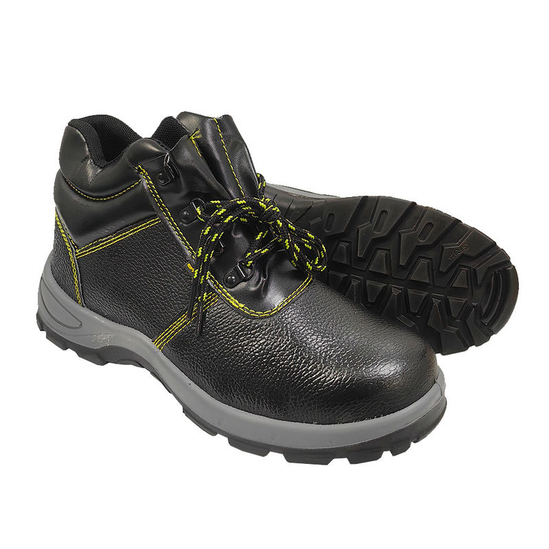 Zwarte anti-brekende anti-piercing staal toe bescherming veiligheid schoenen voor industriële bouw