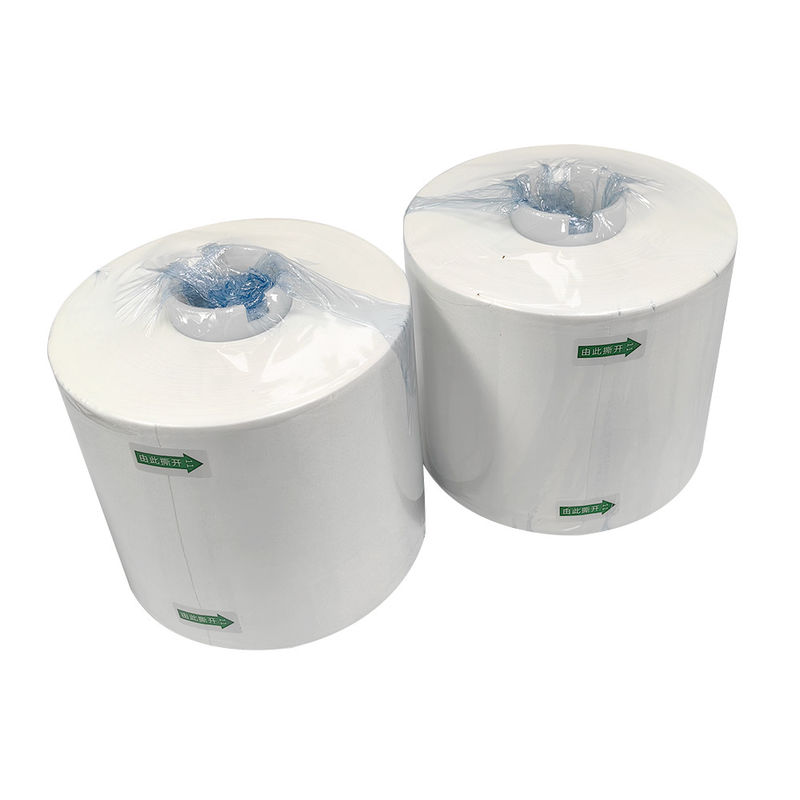 Industrieel stofvrij groot rolpapier olie absorberend papier stofvrij stofstof 25*38 stofvrij papier wit stofvrij papier