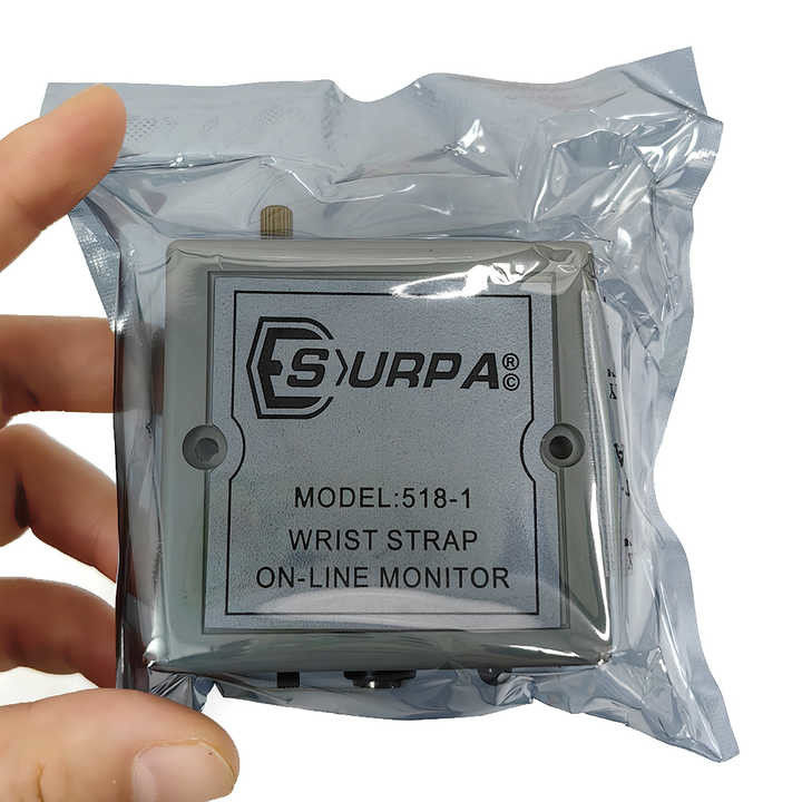 Anti-statische polsband Online Monitoring Instrument SURPA 518-1 Static Ring Grounding Automatic Alarm Tester