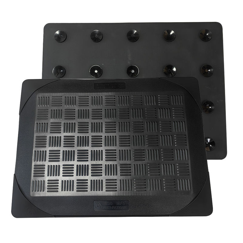 Anti-statische ESD rubber mat stop bewegen stofvrij Elasticiteit Anti-vermoeidheid 650*450