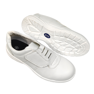 Geen strikken Velcro Design Esd veiligheidsschoenen Stofdicht staal Toe Werk